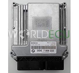 BMW X3 3.0 D BOSCH 0 281 014 175, 0281014175, DDE 7 808 222, DDE7808222, 7808222