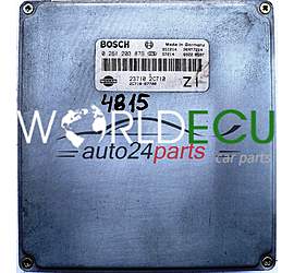 ECU ENGINE CONTROLLER NISSAN SERENA 1.6 BOSCH 0261203876, 0 261 203 876, 237102C710, 23710-2C710, 2C71087700, 2C710-87700 Z1