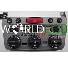 HEATING AND AIR CONDITIONING CONTROL PANEL SWITCH CLIMATRONIC FIAT ALFA ROMEO 147 07353063490 / FTC52492078