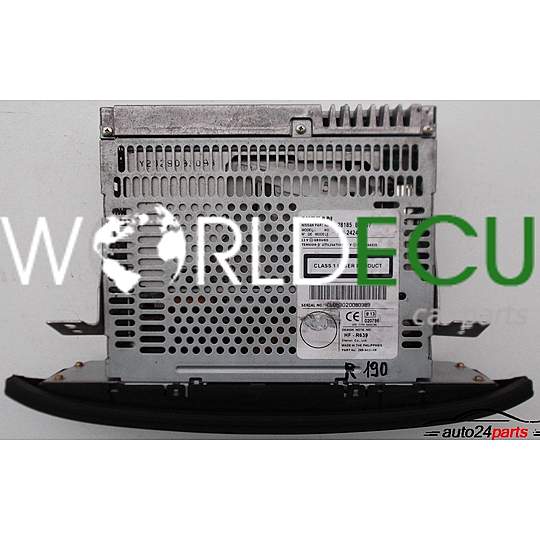 RADIO CD CT050 NISSAN ALMERA 28 185 BU007 / 28185BU007 / PN-2424V / PN2424V