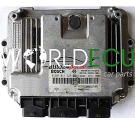 ECU ENGINE CONTROLLER RENAULT TRAFIC OPEL VIVARO NISSAN PRIMASTAR 1.9 DCI BOSCH 0 281 011 529, 0281011529, HOM 8200051608, 8200771825, 1039S12864