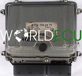 ECU ENGINE CONTROLLER MERCEDES AMG A1561502479, 1561502479, A 156 150 24 79, A0034466440, 0034466440, A 003 446 64 40