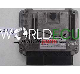 CENTRALINA DO MOTORE SKODA OCTAVIA 2.0 TDI BOSCH 0 281 014 710, 0281014710, 03G 906 021 PQ, 03G906021PQ, 03G906021AB, EDC16U34