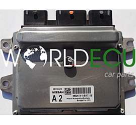 ECU ENGINE CONTROLLER NISSAN QASHQAI 2.0 DCI MEC93410 A2, MEC93-410 B1 7212