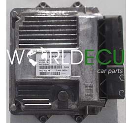 MOTORSTEUERGERÄT ECU STEUERGERÄT OPEL ASTRA 1.3 JTD MAGNETI MARELLI MJD 6O2.A6, MJD6O2A6, MJD602A6, GM 55565450 GP, 55565450GP, 71600.195.04, 7160019504
