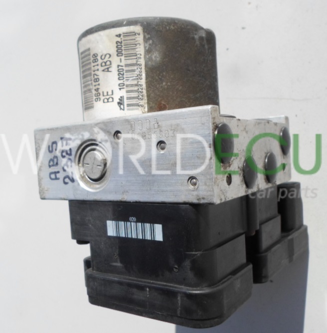 ABS Steuergerät Peugeot 9641871180 10020700024 10097011053 24