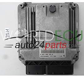 Centralina do motore ALFA ROMEO 159 3.2 JTS BOSCH 0 261 S01 043, 0261S01043, 00552081630, MED762A001