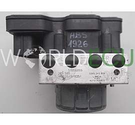ABS PUMP LANCIA FIAT ALFA ROMEO BOSCH 0 265 243 606, 0265243606, 51956869, 0 265 956 009, 0265956009, 2265106455