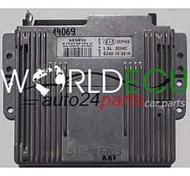 ECU ENGINE CONTROLLER KIA SEPHIA SIEMENS K103735103 G, K103735103G, K240 18 881A, K24018881A