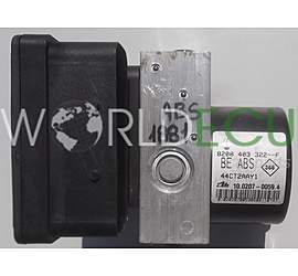 ABS PUMP RENAULT TWINGO 8200 403 322 F, 8200403322F, 44CT2AAY1, ATE 10.0207-0059.4, 10020700594, 10.0970-1409.3, 10097014093