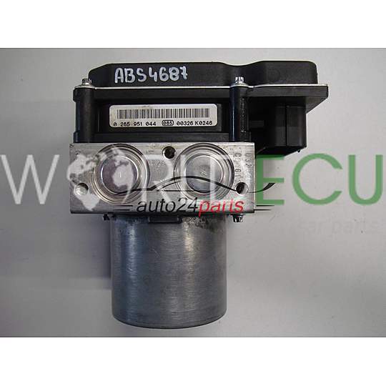 Abs Pump Module AUDI Q5 BOSCH 0265236148, 8R0614517AG, 0265951044, 8R0907379M