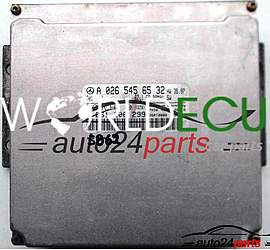 ECU ENGINE CONTROLLER MERCEDES C-CLASS W 202 BOSCH 0 261 206 299, 0261206299, A 026 545 65 32, A0265456532