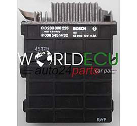 ECU ENGINE CONTROLLER MERCEDES W124 BOSCH 0 280 800 266, 0280800266, 006 545 14 32, 0065451432