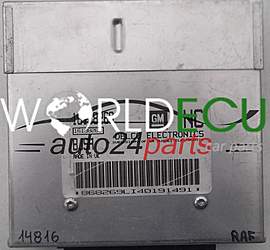 MOTORSTEUERGERÄT ECU STEUERGERAT OPEL CORSA B DELCO 16188269 NC, 16188269NC, BJSH
