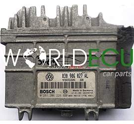 CENTRALINA MOTORE VW VOLKSWAGEN LUPO 1.0 030906027AL, 030 906 027 AL BOSCH 0261206226, 0 261 206 226 MOTORSTEUERUNG 2680 26SA5734