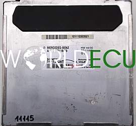 ECU ENGINE CONTROLLER MERCEDES W203 W210, A 111 153 18 79, A1111531879, SIEMENS 5WK9 0403 [1], 5WK90403