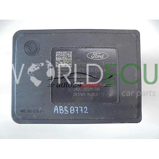POMPE HYDRAULIQUE ET CALCULATEUR d'ABS FORD J1GC-2B373-DB J1GC2B373DB J1GC2C219DB J1GC-2C219-DB