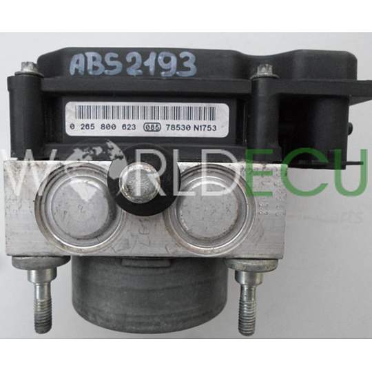 ABS PUMP MODULE FIAT BRAVO BOSCH 0 265 231 928, 0265231928, 51789678, 0 265 800 623, 0265800623