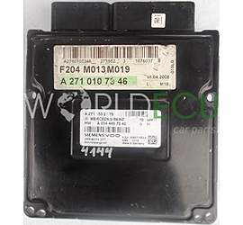 MERCEDES SIEMENS 5WK90713 (07), A 271 150 27 79, A2711502779, A 271 010 73 46, A2710107346, A 004 446 75 40, A0044467540, SIM271KE2.0