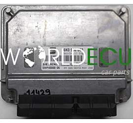 CENTRALINA MOTORE VW VOLKSWAGEN 6K0 906 033, 6K0906033, 5WP40000 06, 5WP4000006