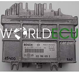 CENTRALINA DO MOTORE VW VOLKSWAGEN GOLF III, PASSAT, AUDI, SEAT 1.6, BOSCH 0 261 203 314/315, 0261203314315, 032 906 026 D, 032906026D