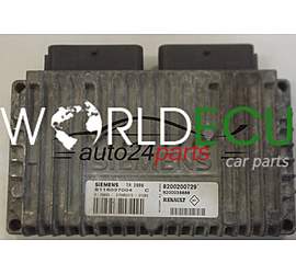 CENTRALINA CALCOLATORE SCATOLA DEL CAMBIO RENAULT SCENIC 2.0 SIEMENS S118057004 C, S118057004C, 8200200729, 8200038888