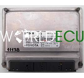 ECU ENGINE CONTROLLER TOYOTA YARIS 1.4, BOSCH 0 281 010 768, 0281010768, 89661-52250, 8966152250
