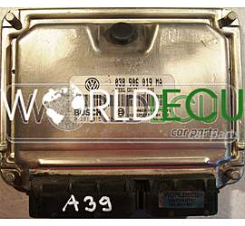 CENTRALINA MOTORE 038906019MA / 0281015048 / EDC15P+ 2193 / 1039S25557