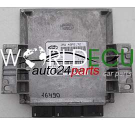 ECU ENGINE CONTROLLER CITROEN C3 MAGNETI MARELLI IAW 48P2.72, IAW48P272, HW 16.623.004, 16623004, 9645989480, SW 16.497.054, 16497054, 9647714780