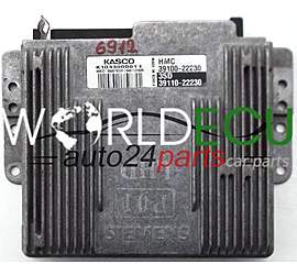 ECU ENGINE CONTROLLER HYUNDAI EXCEL 1.3 K103300001 E, 39100-22230, 3910022230, 39110-22230, 3911022230