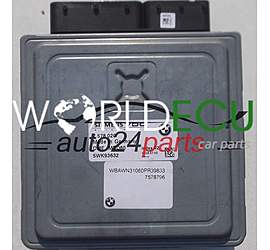 CENTRALINA MOTORE BMW 5 E60/E61 523 2.5 SIEMENS VDO 5WK93632, 7 578 020, 7578020