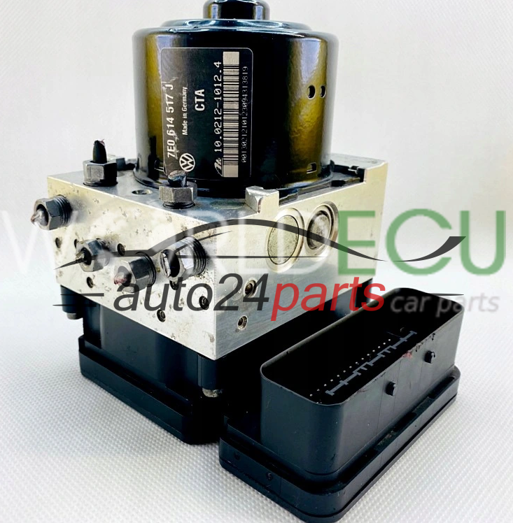 Abs Pump Module VOLKSWAGEN T5 7E0614517J, 7E0907379L - ABS PUMP MODULE ...