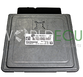 CENTRALINA MOTORE VW VOLKSWAGEN PASSAT POLO 1.6 TDI 03L906023G, 03L906023D, CONTINENTAL 5WP42898 AA, 5WP42898AA, DIESEL SIMOS 0CR2.1 CAYC 5687