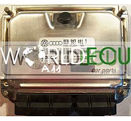 CENTRALINA MOTORE 8E0907401T / 0281011444 / EDC15VM+ 0004 1039S02763 / EDC15VM+ 0006 1039S04295