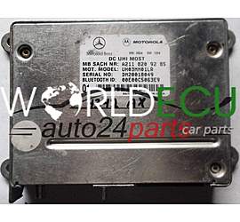 MODULE BLUETOOTH TELEPHONE BLUETOOTH MERCEDES R230 W220 W215 W209 W203 R171 A2118209285, 2118209285, A 211 820 92 85, UH03MM01LR