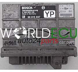 CENTRALINA CALCOLATORE SCATOLA DEL CAMBIO OPEL OMEGA BOSCH 0 260 002 146, 0260002146, GM 96 015 697 YP, 96015697YP, 96015697