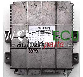 БЛОК УПРАВЛЕНИЯ ДВИГАТЕЛЕМ PEUGEOT 106 1.4 G6.11 0D04, G6110D04, 16227.124, 16227124, 9625274380