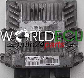 CENTRALINA MOTORE PEUGEOT 307 2.0 HDI SIEMENS 5WS40133C-T, 5WS40133CT, SID 801A SW9653059580 HW9647423380