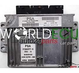 ECU ENGINE CONTROLLER CITROEN C4 1.4 21584577-6, 9653342880
