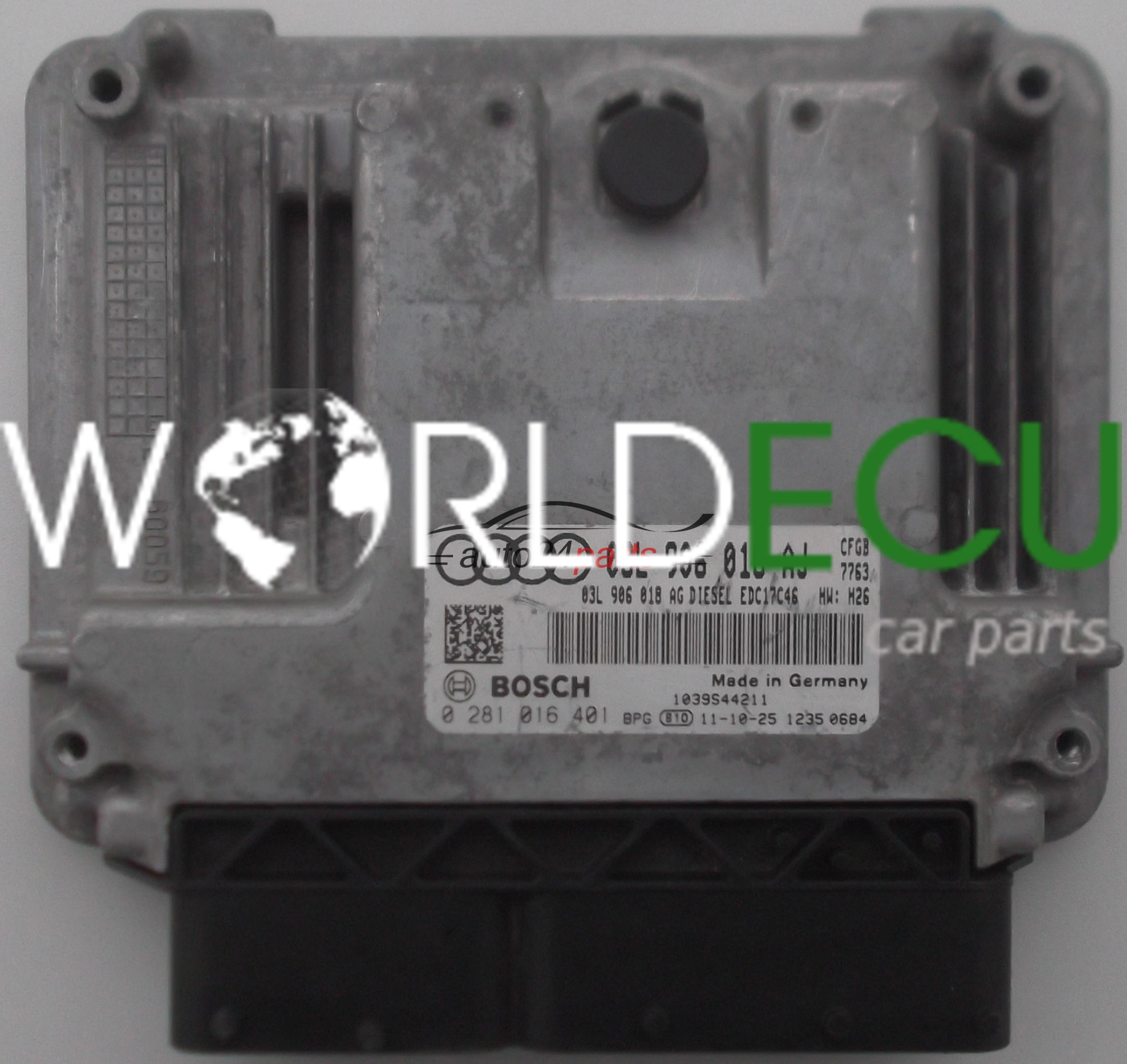 ECU Calculateur Moteur Audi A3 8P Sportback - Réf. 03L906022FD / 03L 906 022 FD - Occasion Bosch