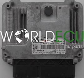 ECU ENGINE CONTROLLER AUDI A3 2.0 TDI BOSCH 0 281 016 401, 0281016401, 03L 906 018 AJ, 03L906018AJ, 03L906018AG, EDC17C46