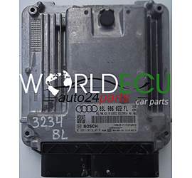ECU ENGINE CONTROLLER AUDI A6 2.0 TDI 03L 906 022 FL, 03L906022FL, 03L906022FG, 03L 906 022 FG, BOSCH 0 281 015 018, 0281015018, DIESEL EDC17CP14 CAGB 4394, 1039S33574