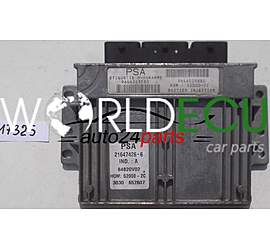 ECU ENGINE CONTROLLER CITROEN XSARA 1.4 SAGEM 21647426-6, 216474266, 9646243580, 9646509880
