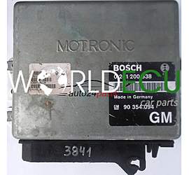 MOTORSTEUERGERÄT ECU STEUERGERAT 2.0 C20SE OPEL  ASTRA BOSCH 0261200538, 0 261 200 538, 90534094, 90 534 094