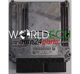 CENTRALINA MOTORE BMW E90 325D E60 525D 2.5 D BOSCH 0281015130, 0 281 015 130, DDE 7 811 151, 7811151, DME7811151, 1039S25861