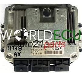 ECU CENTRALITA DE MOTOR PEUGEOT 306 1.6 HDI BOSCH 0281011634, 0 281 011 634, 9662872280, 96 628 722 80, 9653958980, EDC16C34