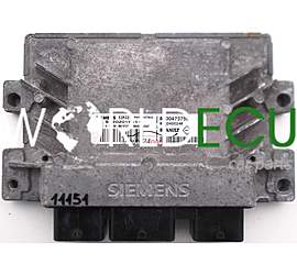 CALCULATEUR MOTEUR RENAULT, SIEMENS S120201601 C, S120201601C, 8200473750, SIM32