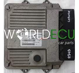 CENTRALINA MOTORE FIAT PUNTO 1.3 JTD MAGNETI MARELLI MJD 6JF.P3, MJD6JFP3, FGP 55195817, 71600.053.00, 7160005300