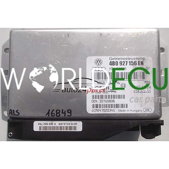 CENTRALINA CALCOLATORE SCATOLA DEL CAMBIO AUDI 3.0 V6 BOSCH 0 260 002 794, 0260002794, 4B0 927 156 EN, 4B0927156EN