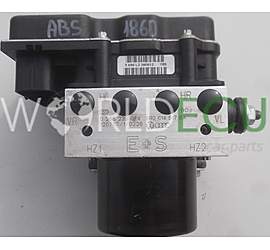 ABS PUMPE BLOCK HYDRAULIKPUMPE STEUERGERAT VOLKWAGEN POLO BOSCH 0 265 239 074, 0265239074, 6R0 614 517 BA, 6R0614517BA, 0 265 955 034, 0265955034